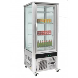 VITRINE REFRIGEREE INOX 408 L SILBER