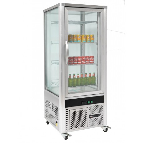 VITRINE REFRIGEREE INOX 408 L SILBER