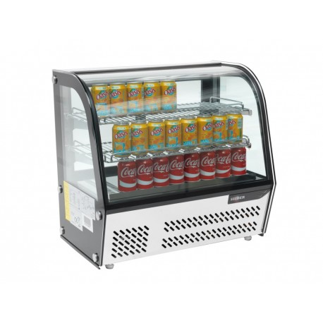 VITRINE REFRIGEREE 100 L A POSER SILBER