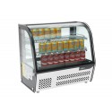 VITRINE REFRIGEREE 100 L A POSER SILBER