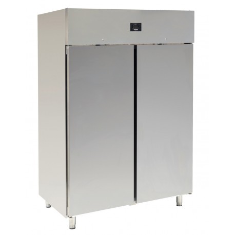 ARMOIRE FROIDE POSITIVE EMBOUTIE 2 PORTES SILBER